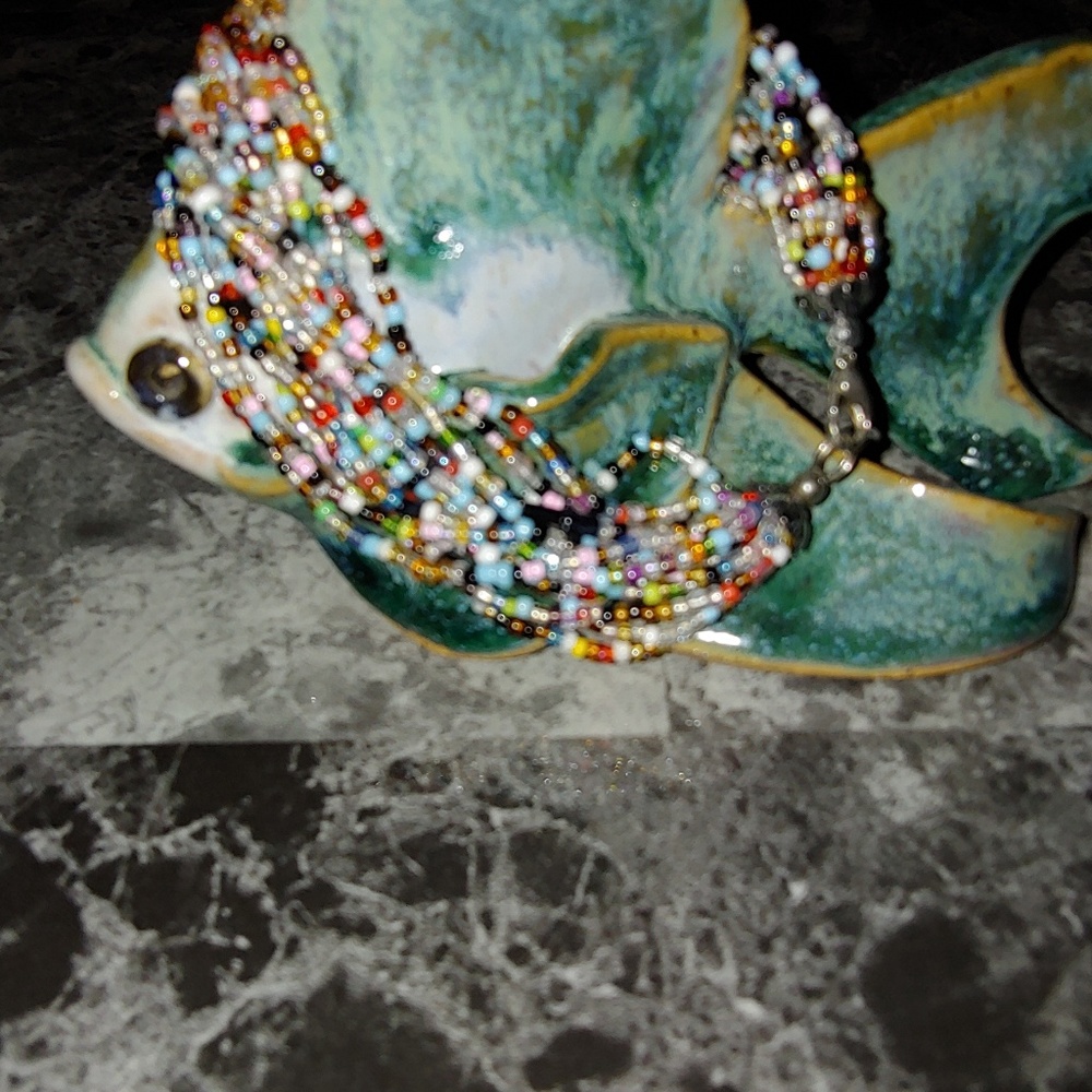 Layered beaded bracelet - Picture 4 of 4